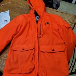 Youth Blaze Orange Winter Coat
